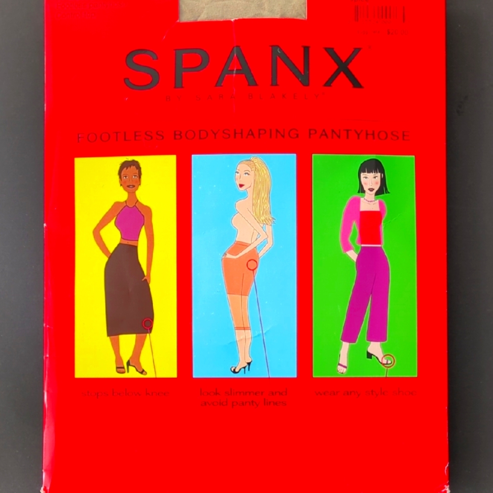 Spanx Footless Bodyshaping Pantyhose Size E Spice NWT